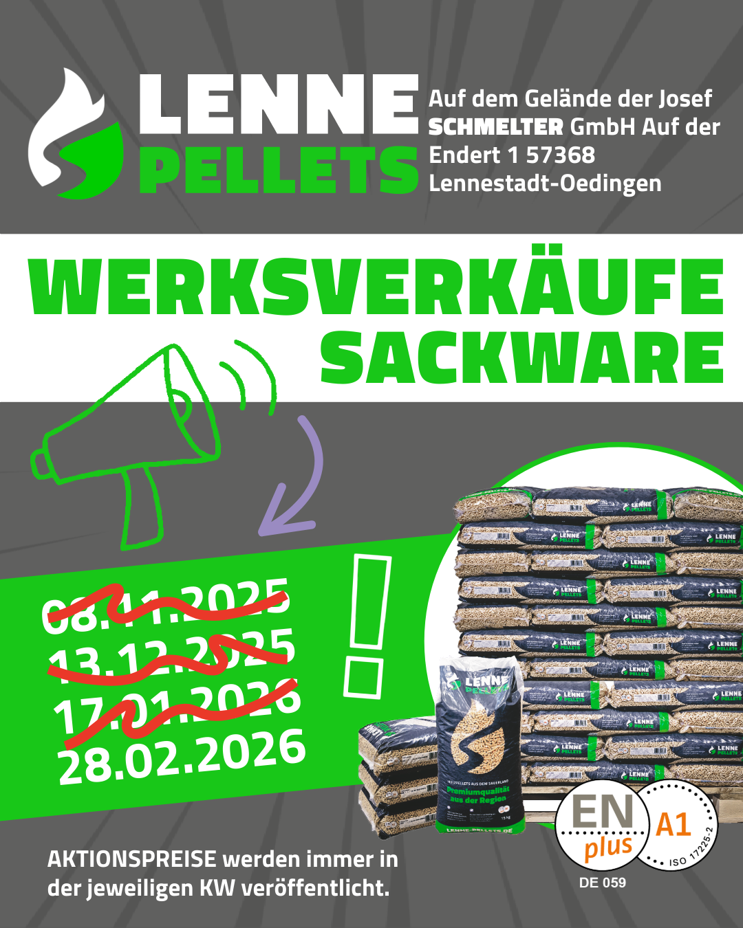 Vorerst letzter Termin