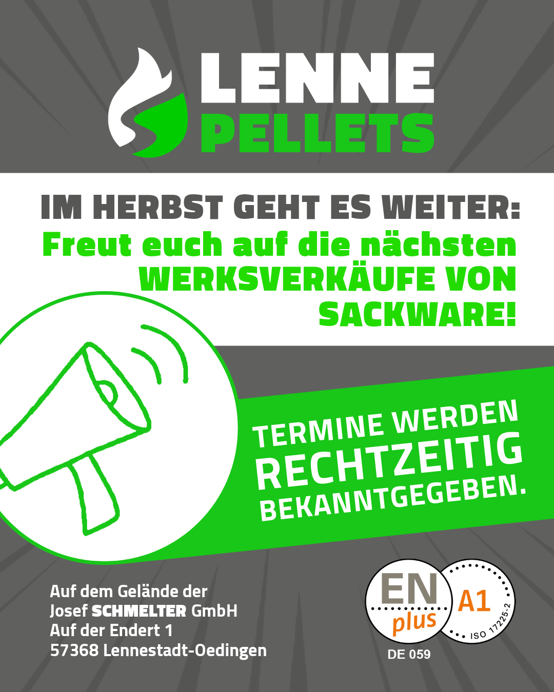 Vorerst letzter Termin
