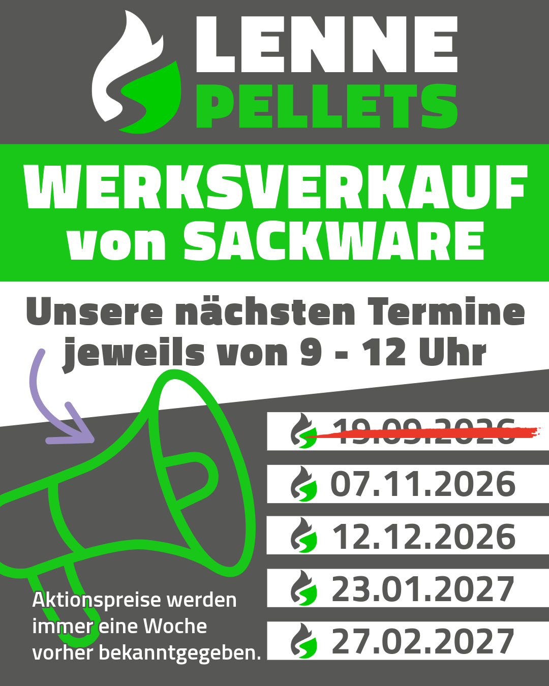 Vorerst letzter Termin